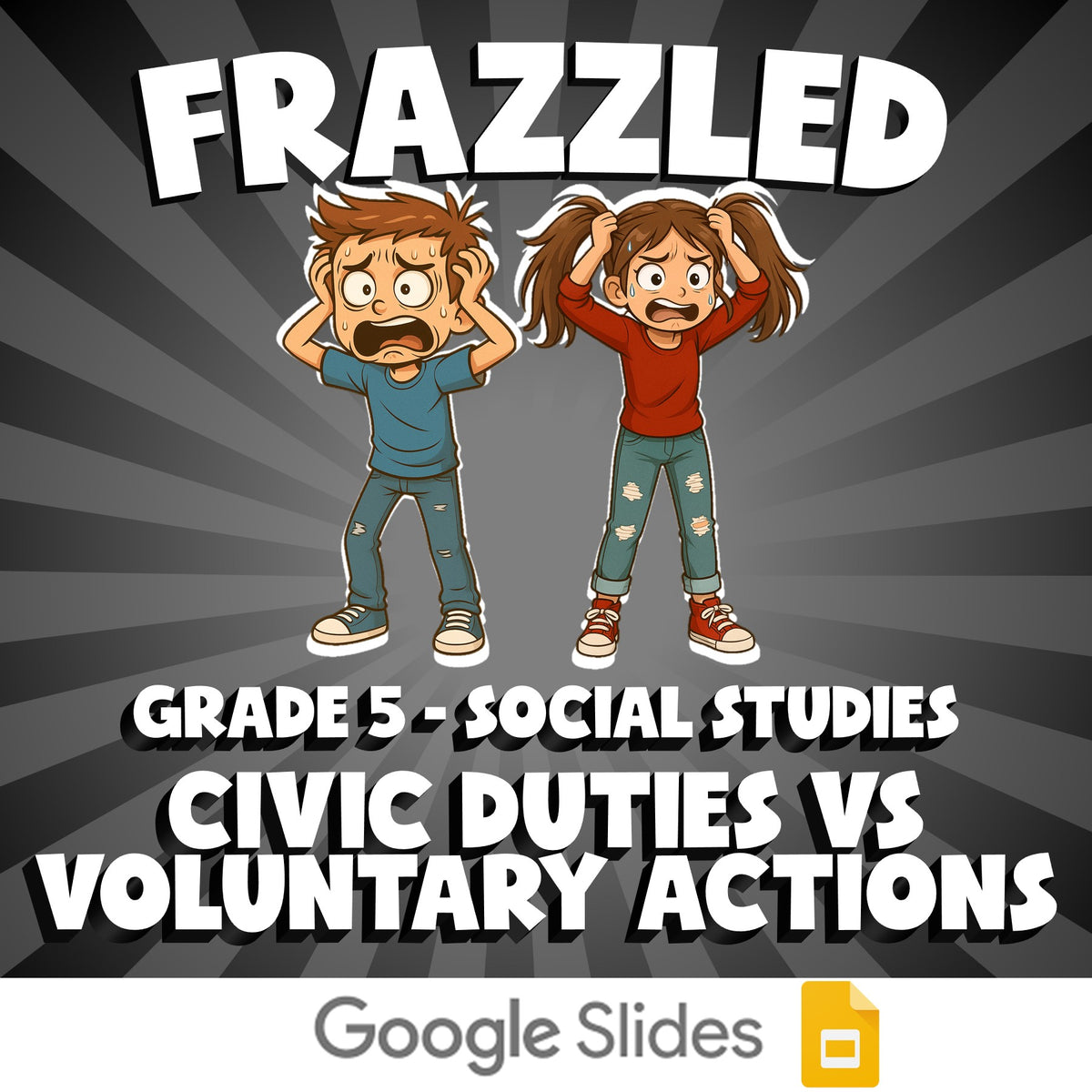 Civic Duties vs Voluntary Actions FRAZZLED Socials Game - No Prep Grade 5 Review
