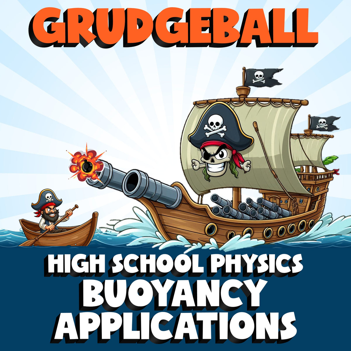 Buoyancy Applications GRUDGEBALL Science Game - No Prep Physics Review Activity