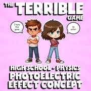 Photoelectric Effect Concept THE TERRIBLE GAME - No Prep Physics Science Review