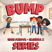 Series BUMP Math Game - No Prep Algebra 2 Review Activity