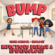 Infectious Disease & Epidemiology BUMP Science Game - No Prep Biology Review