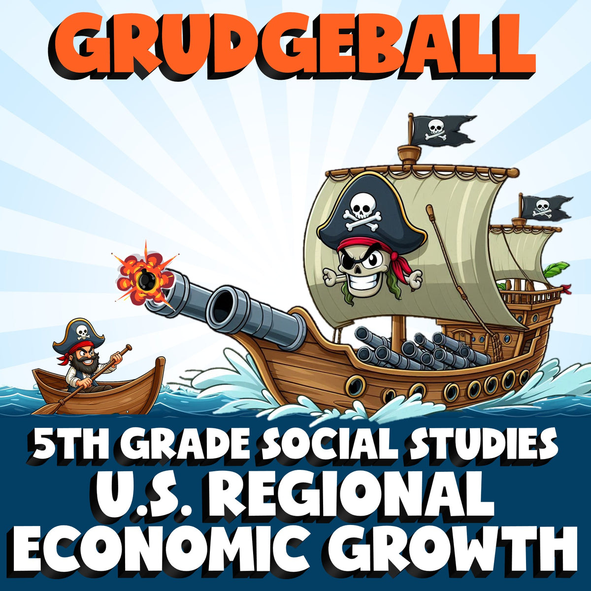 U.S. Regional Economic Growth GRUDGEBALL Socials Game - No Prep Grade 5 Review