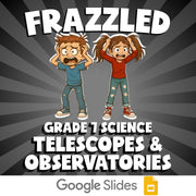 Telescopes & Observatories FRAZZLED Science Game - No Prep Grade 7 Review