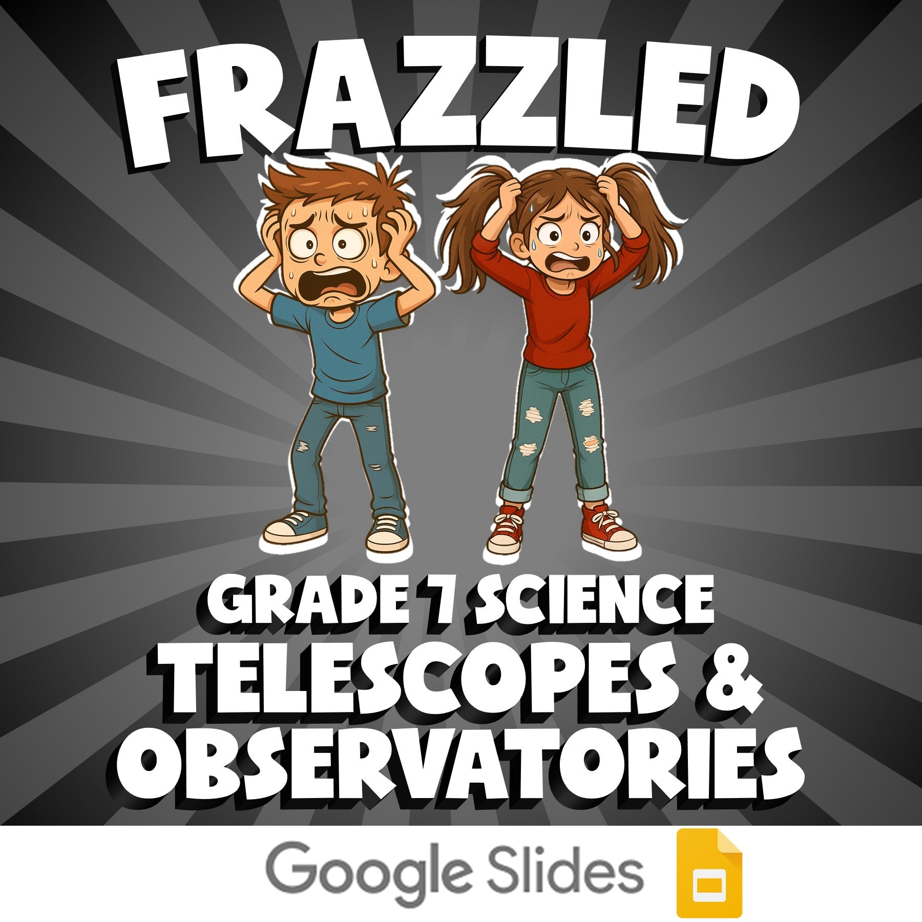 Telescopes & Observatories FRAZZLED Science Game - No Prep Grade 7 Review