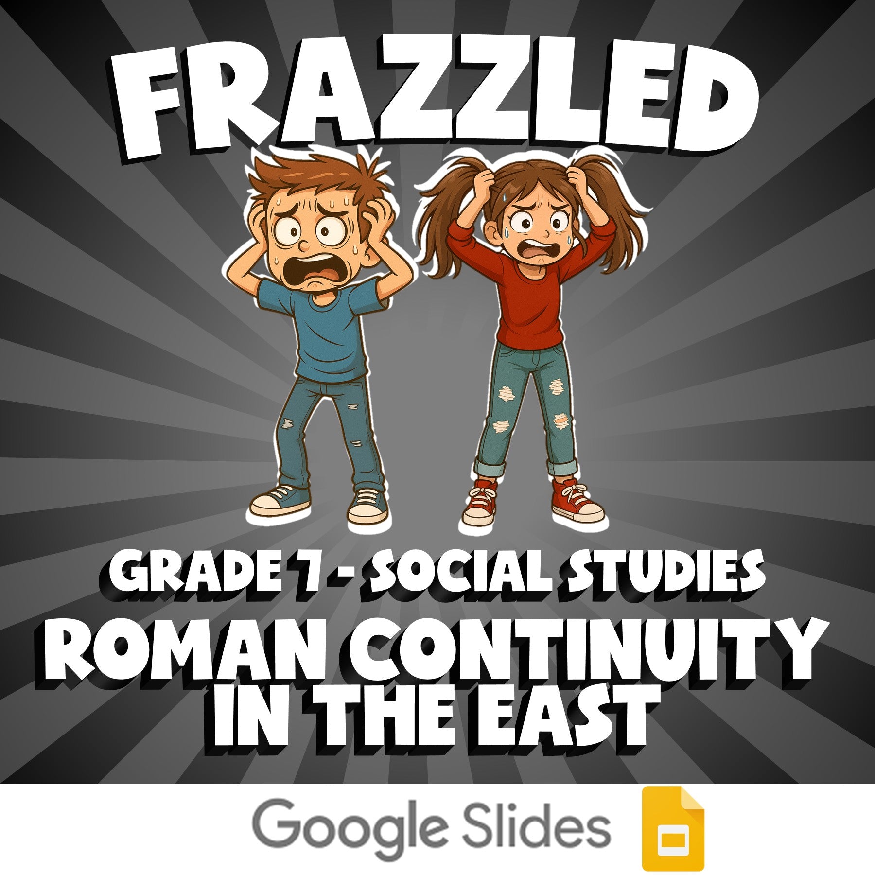 Roman Continuity in the East FRAZZLED Socials Game - No Prep Grade 7 Review