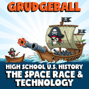 The Space Race & Technology GRUDGEBALL U.S. History Game - No Prep Review