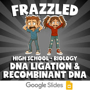 DNA Ligation & Recombinant DNA FRAZZLED Science Game - No Prep Biology Review