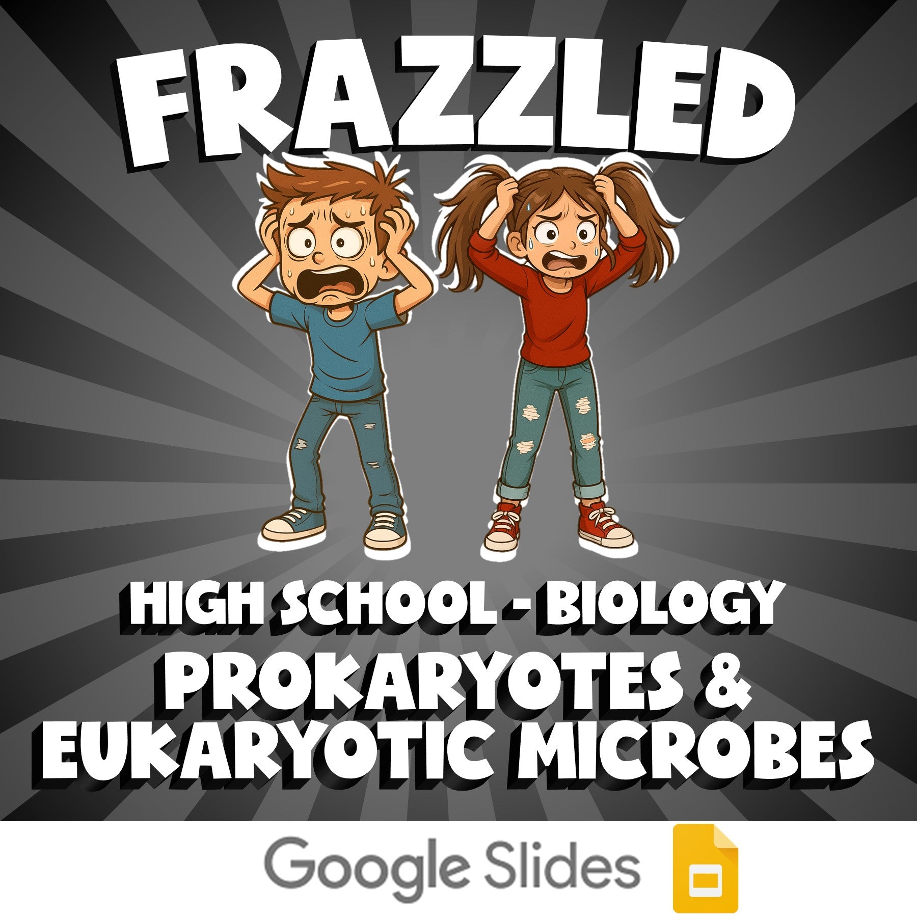 Prokaryotes & Eukaryotic Microbes FRAZZLED Science Game - No Prep Biology Review