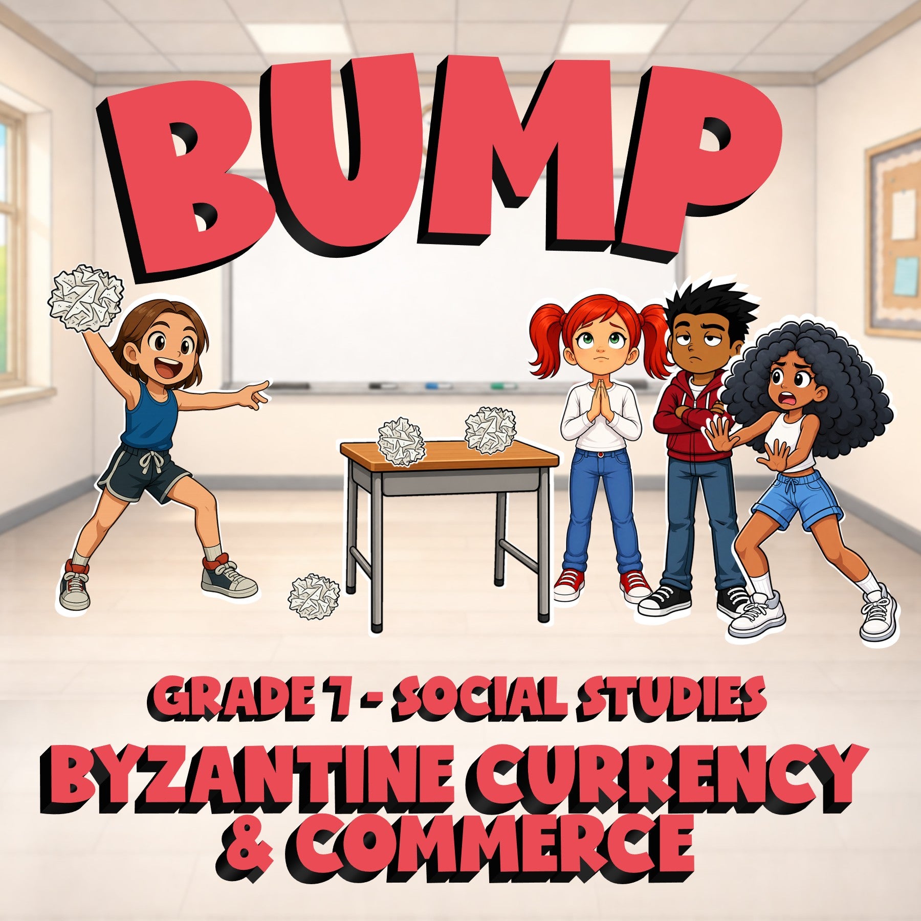 Byzantine Currency & Commerce BUMP Socials Game - No Prep Grade 7 Review