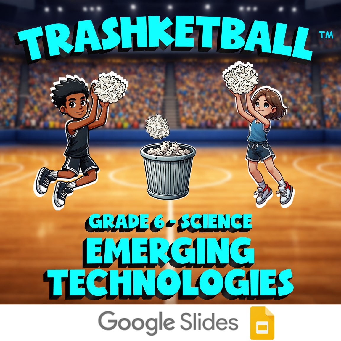 Emerging Technologies TRASHKETBALL Science Game - No Prep Grade 6 Review