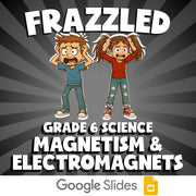 Magnetism & Electromagnets FRAZZLED Science Game - No Prep Grade 6 Review