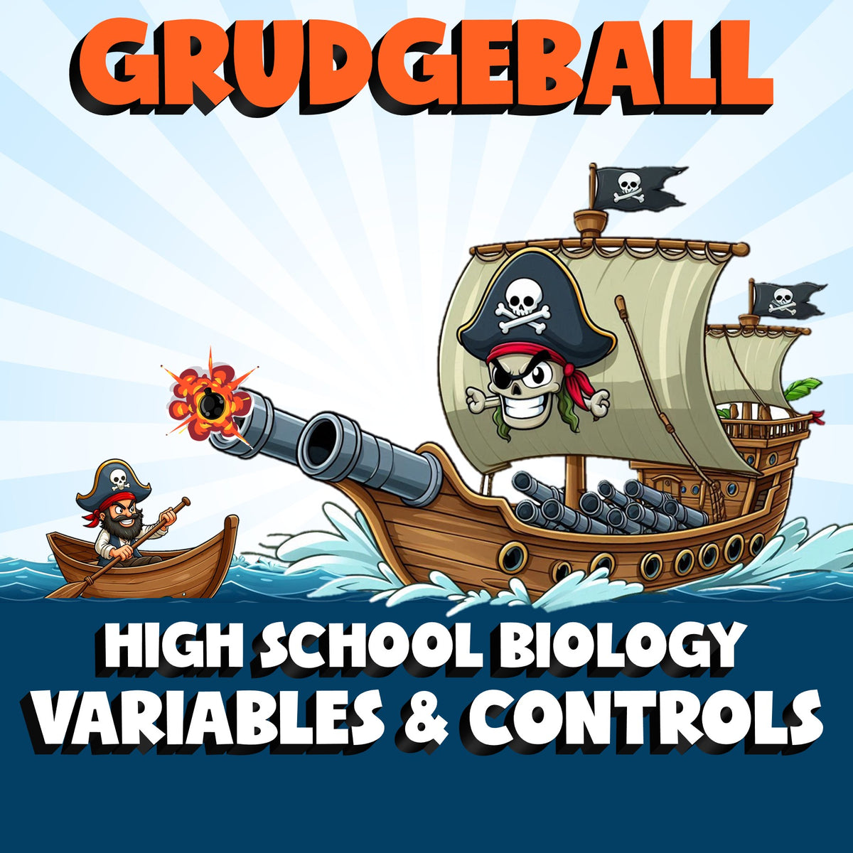 Variables & Controls GRUDGEBALL Science Game - No Prep Biology Review Activity