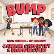 Carbon Chemistry & Biomolecules BUMP Science Game - No Prep AP Biology Review