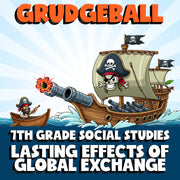 Lasting Effects of Global Exchange GRUDGEBALL Socials Game - No Prep Grade 7