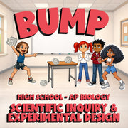 Scientific Inquiry & Experimental Design BUMP Science Game - No Prep AP Biology