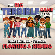 Floating & Sinking BIG TERRIBLE GAME - No Prep Physics Science Review Activity