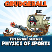 Physics of Sports GRUDGEBALL Science Game - No Prep Grade 7 Review Activity