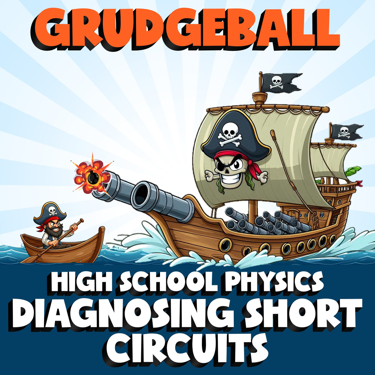 Diagnosing Short Circuits GRUDGEBALL Science Game - No Prep Physics Review
