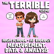 Measurement, Data & Analysis THE TERRIBLE GAME - AP Biology Science Review