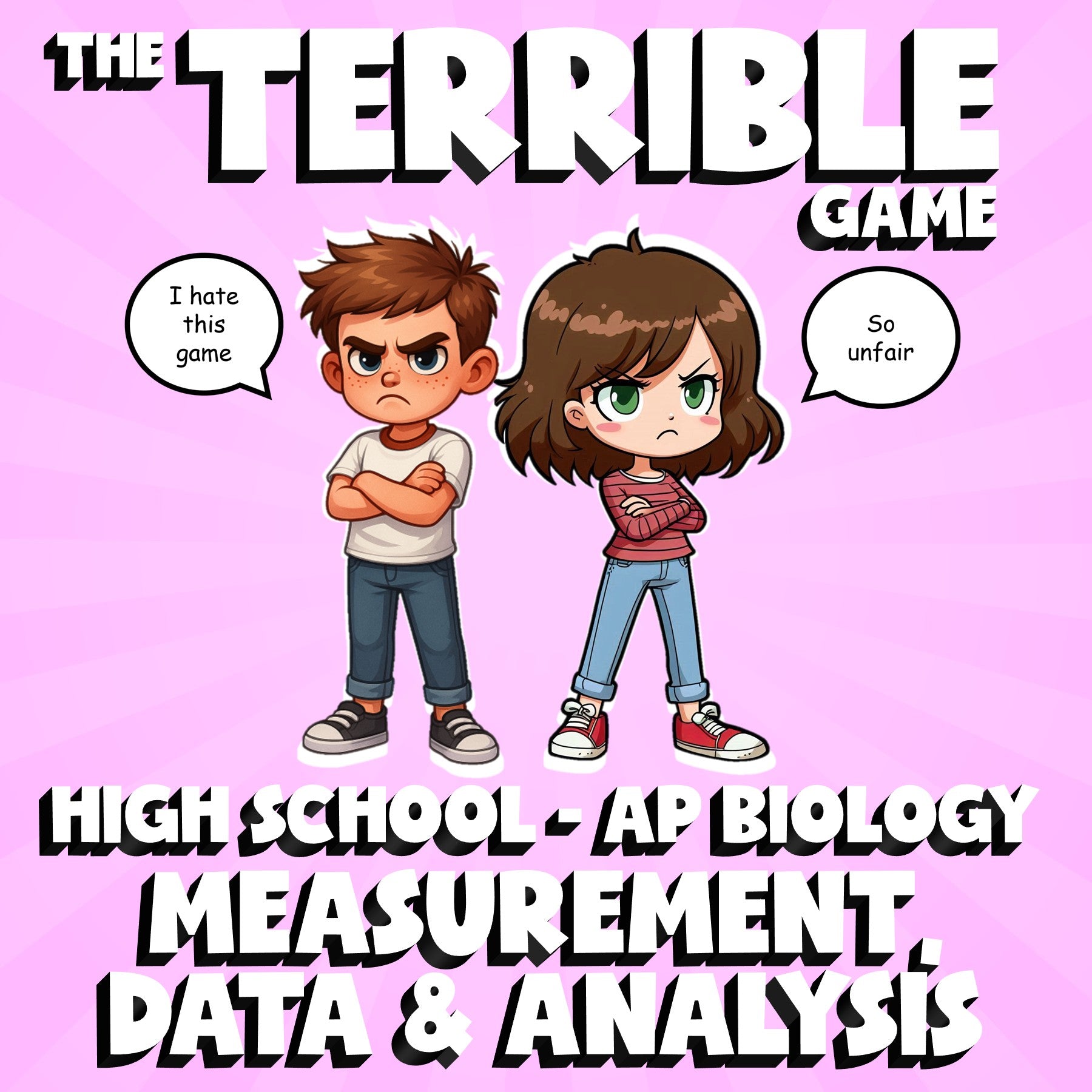 Measurement, Data & Analysis THE TERRIBLE GAME - AP Biology Science Review