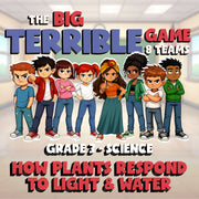 How Plants Respond to Light & Water BIG TERRIBLE GAME - Grade 3 Science Review