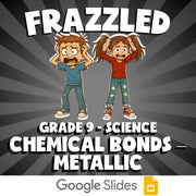 Chemical Bonds – Metallic FRAZZLED Science Game - No Prep Grade 9 Review