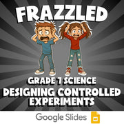Designing Controlled Experiments FRAZZLED Science Game - No Prep Grade 7 Review