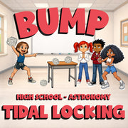 Tidal Locking BUMP Science Game - No Prep Astronomy Review Activity