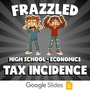 Tax Incidence FRAZZLED Economics Game - No Prep Review Activity