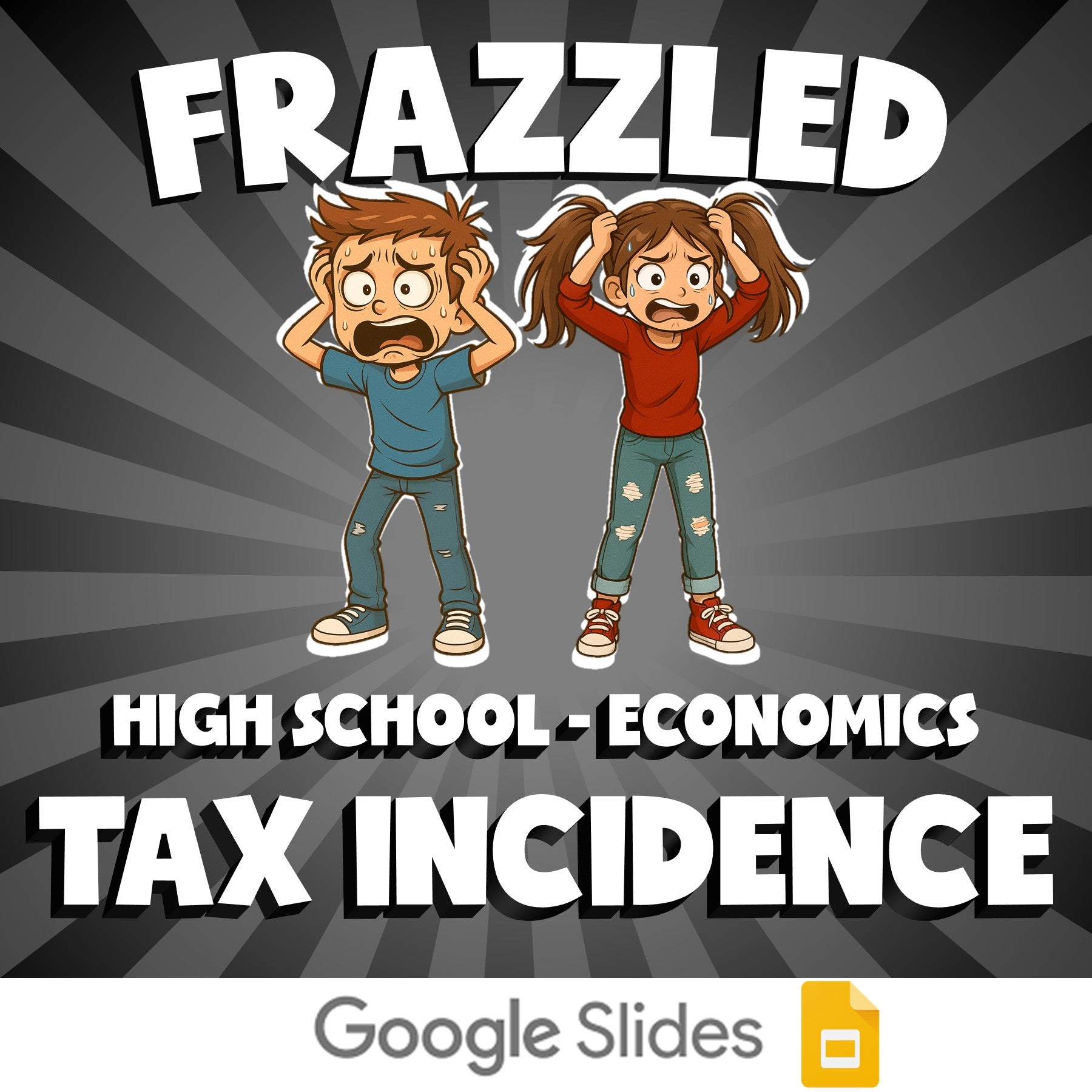 Tax Incidence FRAZZLED Economics Game - No Prep Review Activity