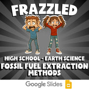 Fossil Fuel Extraction Methods FRAZZLED Game - No Prep Earth Science Review