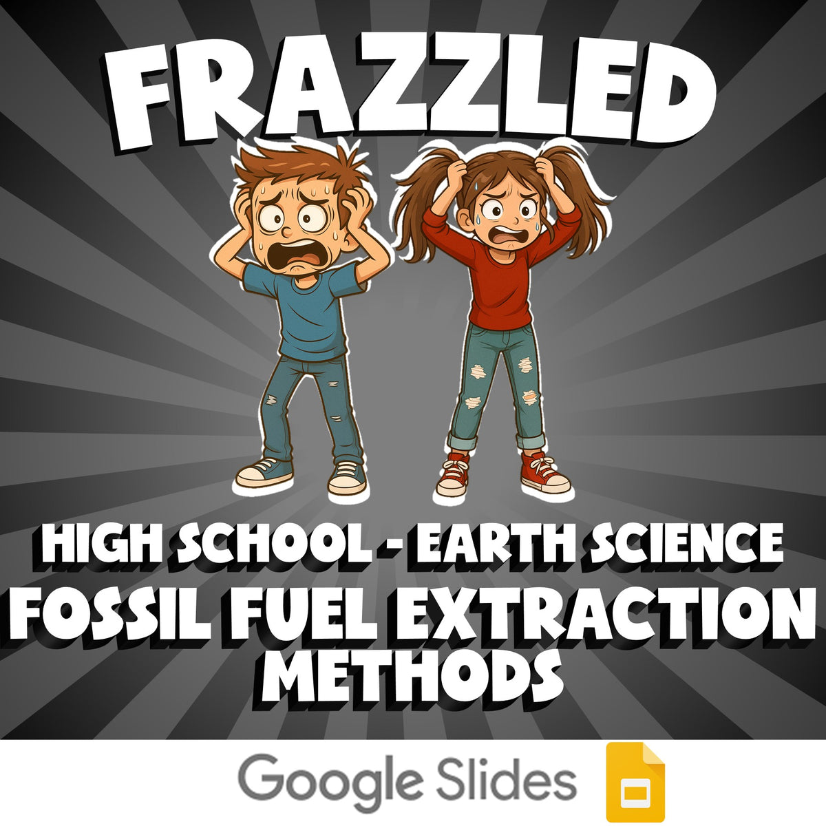 Fossil Fuel Extraction Methods FRAZZLED Game - No Prep Earth Science Review