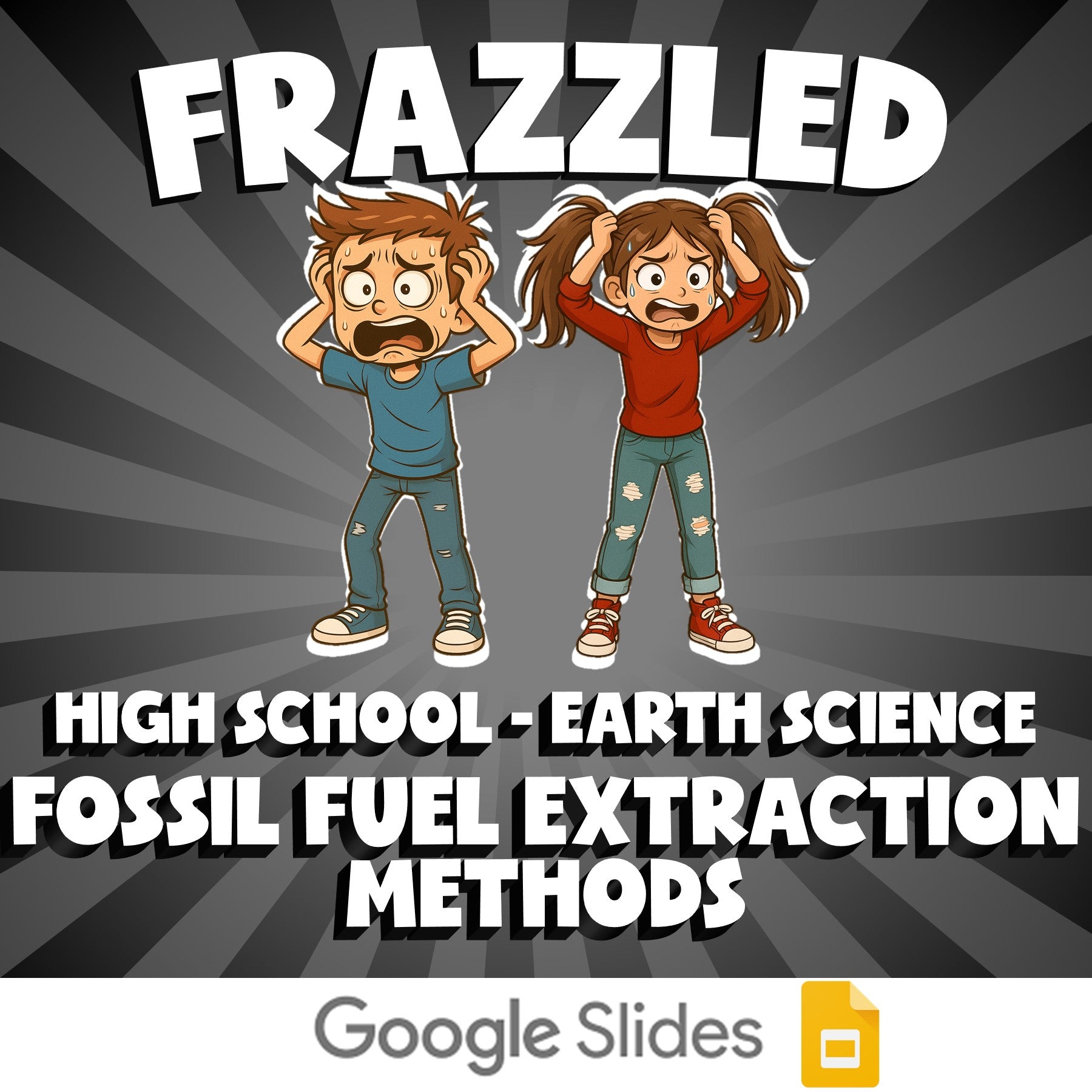 Fossil Fuel Extraction Methods FRAZZLED Game - No Prep Earth Science Review