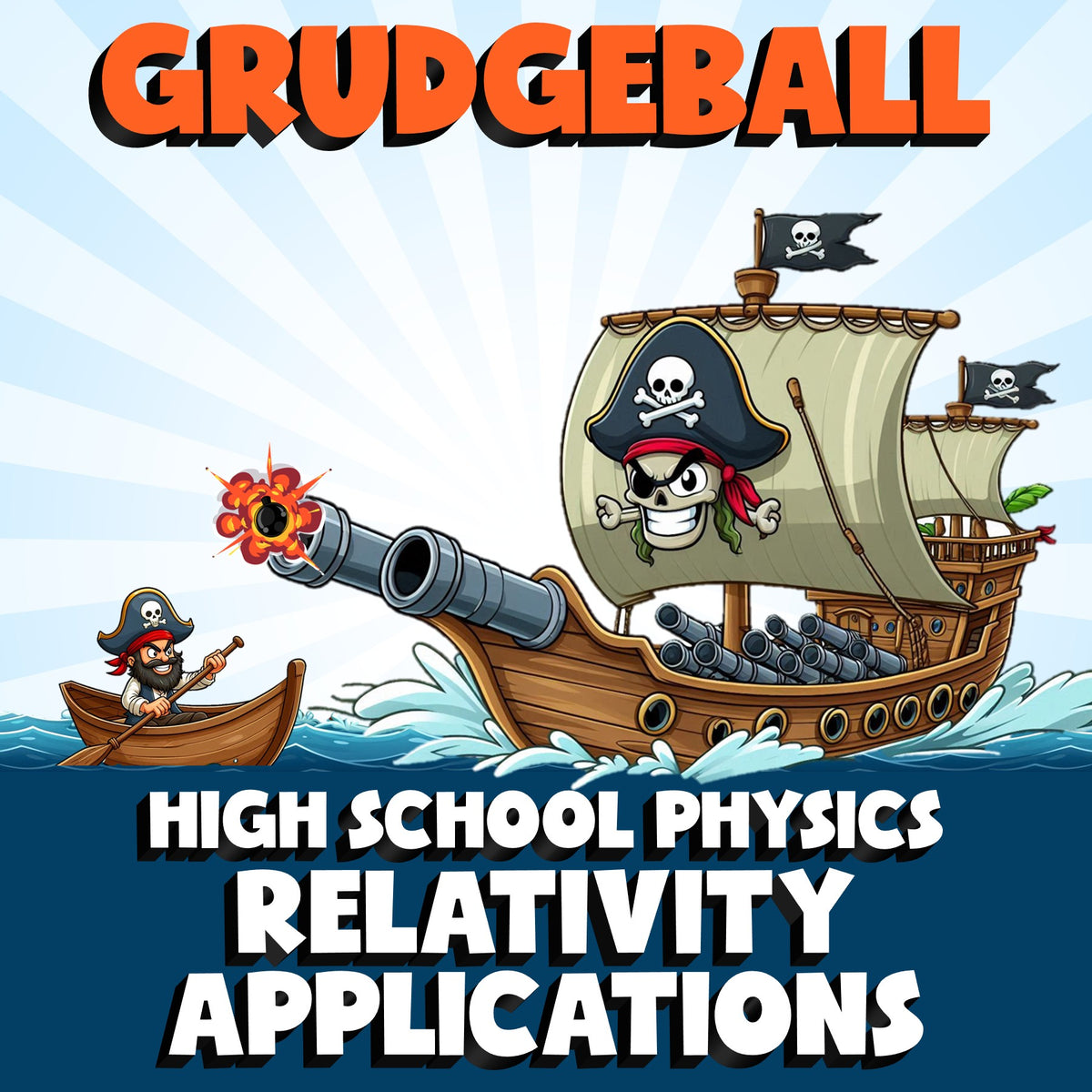 Relativity Applications GRUDGEBALL Science Game - No Prep Physics Review