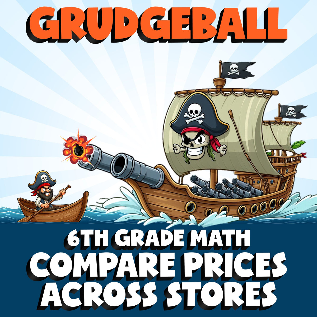 Compare Prices Across Stores GRUDGEBALL Math Game - No Prep Grade 6 Review