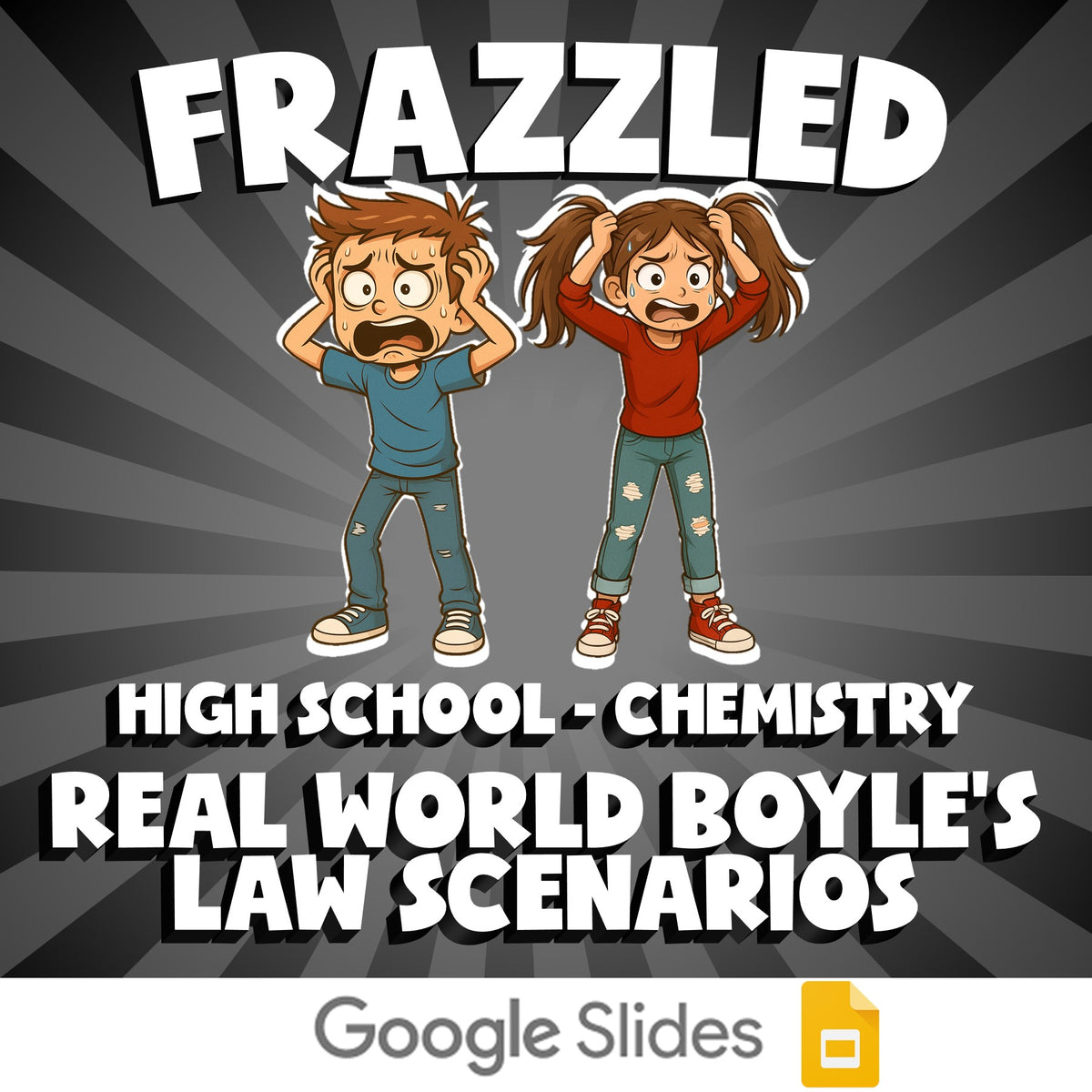 Real World Boyle’s Law Scenarios FRAZZLED Science Game - No Prep Chemistry