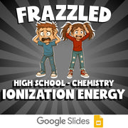 Ionization Energy FRAZZLED Science Game - No Prep Chemistry Review Activity