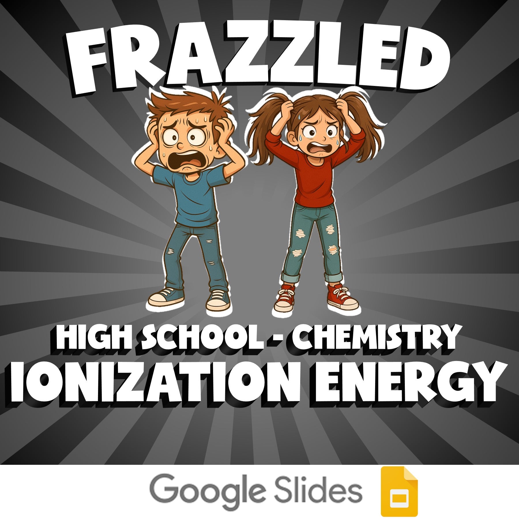 Ionization Energy FRAZZLED Science Game - No Prep Chemistry Review Activity