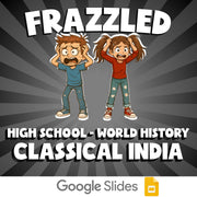 Classical India FRAZZLED Game - No Prep World History Review Activity