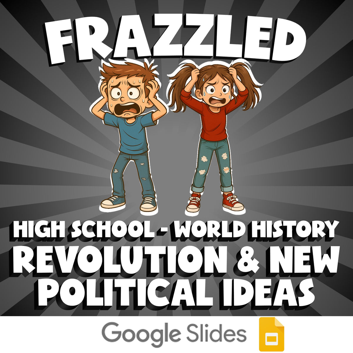 Revolution & New Political Ideas FRAZZLED Game - No Prep World History Review