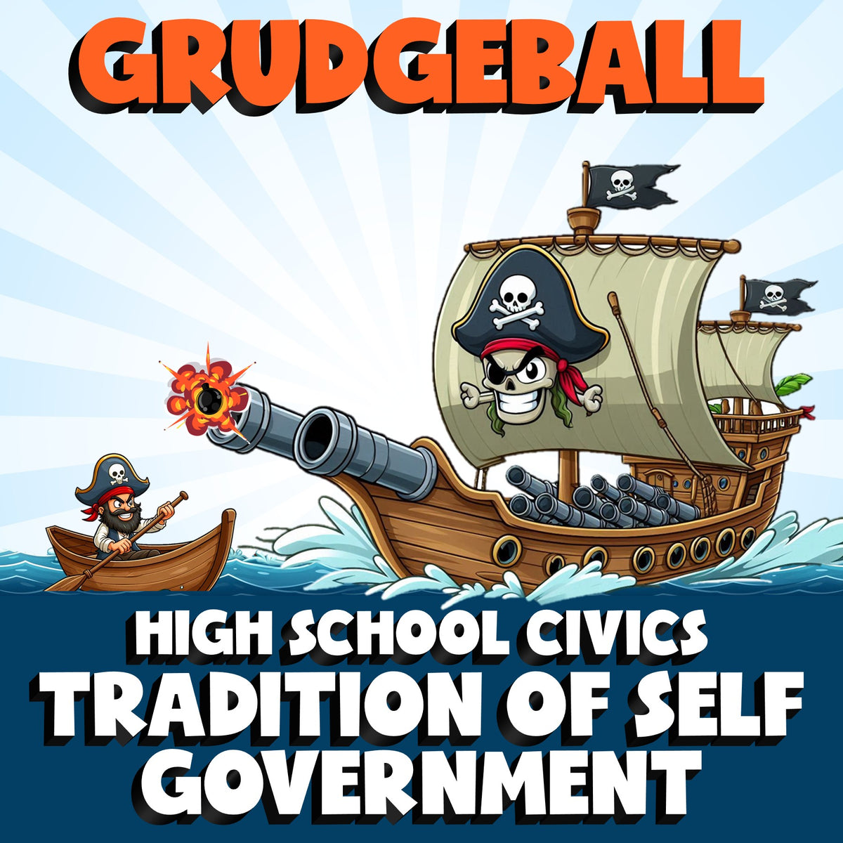 Tradition of Self Government GRUDGEBALL Civics Game - No Prep Review Activity
