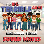 Sound Waves BIG TERRIBLE GAME - No Prep Physics Science Review Activity