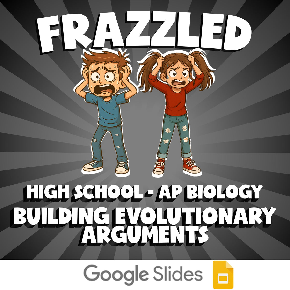Building Evolutionary Arguments FRAZZLED Science Game - No Prep AP Biology