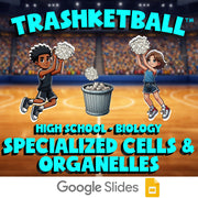 Specialized Cells & Organelles TRASHKETBALL Science Game - No Prep Biology