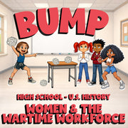 Women & the Wartime Workforce BUMP U.S. History Game - No Prep Review Activity