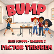 Factor Theorem BUMP Math Game - No Prep Algebra 2 Review Activity