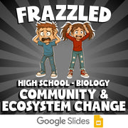 Community & Ecosystem Change FRAZZLED Science Game - No Prep Biology Review