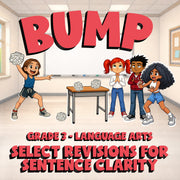 Select Revisions for Sentence Clarity BUMP ELA Game - No Prep Grade 3 Review