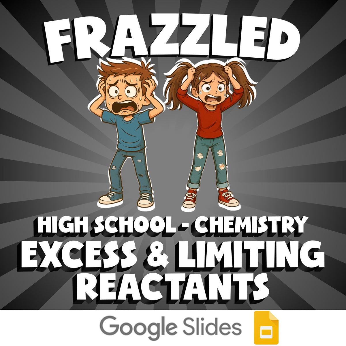 Excess & Limiting Reactants FRAZZLED Science Game - No Prep Chemistry Review