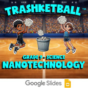 Nanotechnology TRASHKETBALL Science Game - No Prep Grade 9 Review Activity